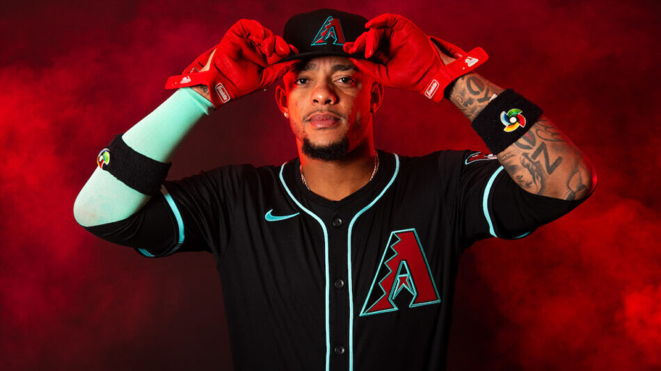 Arizona Diamondbacks 2024 new uniform/jersey on Ketel Marte...
