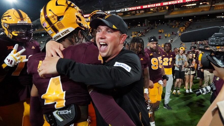 ASU football's Kenny Dillingham...