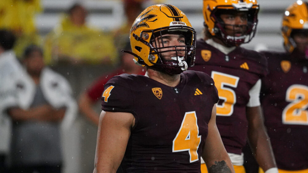 Cam Skattebo wasn't an NFL Draft prospect in 2023. That's changed, says ASU's Dillingham