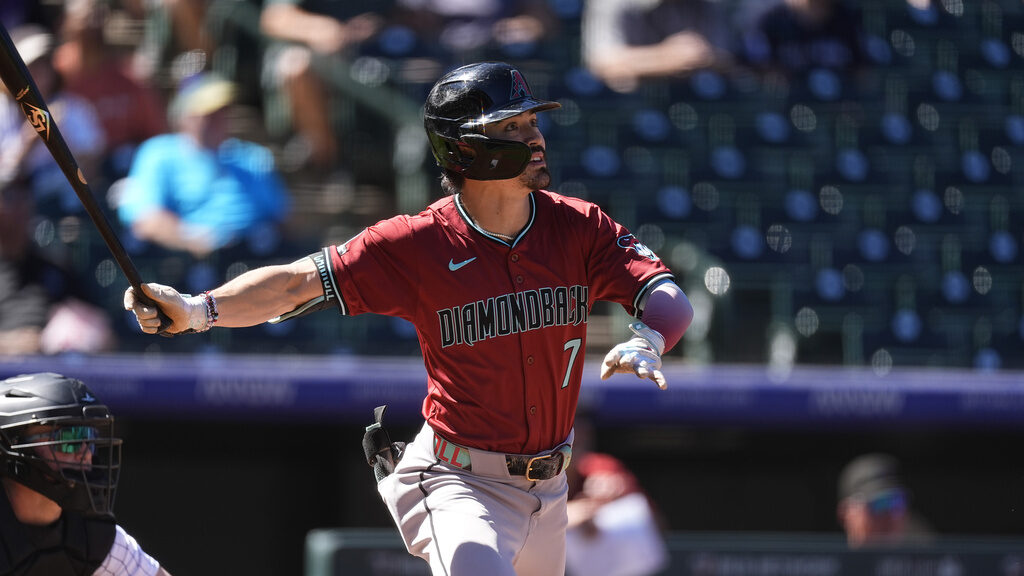 Arizona Diamondbacks' Corbin Carroll...